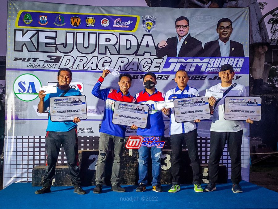 Juara Umum Keren Kejurda Drag Race Putaran 3