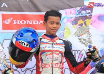 Veda Ega Pratama Sukses Podium Pertama MP3 Motoprix Sentul