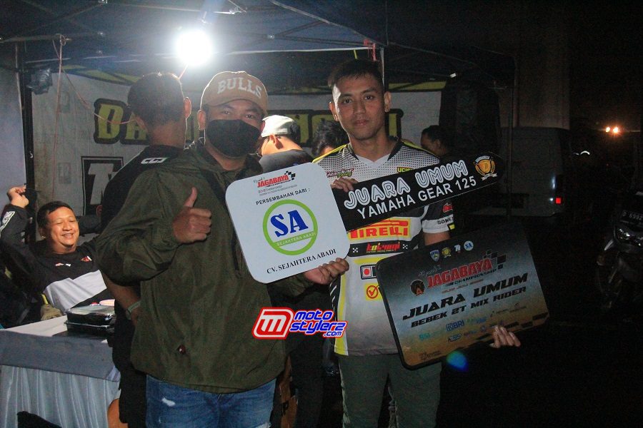 Tedy Permana-Konsisten Raih Podium Tinggi, Boyong 1 Unit Motorr Yamaha