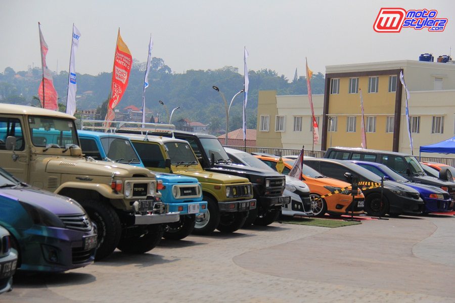 50 Lebih Car Motocontez-Turut Meriahkan Event Ke 4, Didomonasi Tema Modif Street Racing & Stance