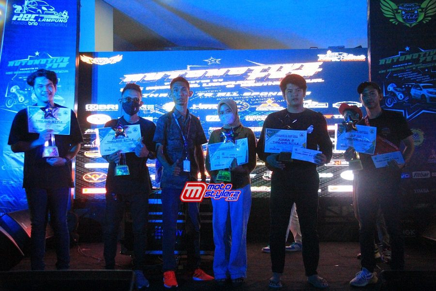 Juara Thailand Style,Didampingi Bro Donni
