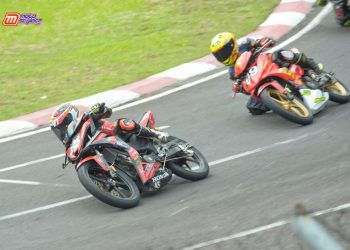 Aksi Abimanyu Permadi di ajang OnePrix Putaran ke-3
