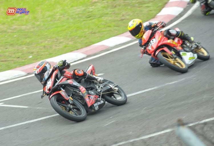 Aksi Abimanyu Permadi di ajang OnePrix Putaran ke-3