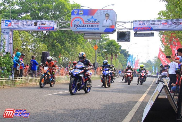 Road Race Piala Bupati Bandung Barat Sukses Dikemas Perdana Bareng 309 Stater