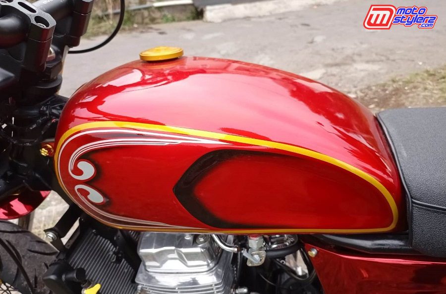 Custom Fuel Tank-Permakan Ciamik Bermaterial Plat Galvanis