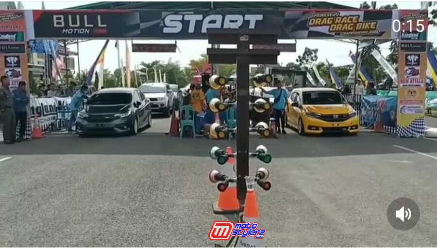 Peserta drag race diikuti 247 stater 