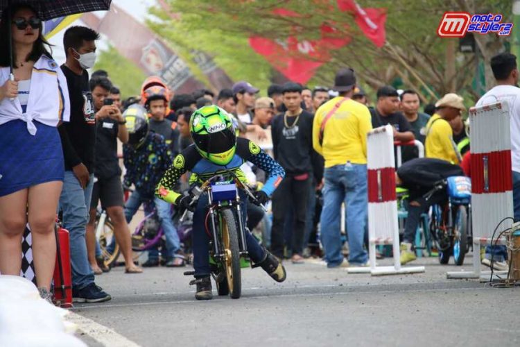 825 stater drag bike sukseskan drag bike persembahan IMI Korwil Pringsewu