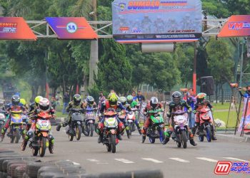 300 Lebih Stater Sukseskan Gelaran Road Race Sumber Production (Cimahi)
