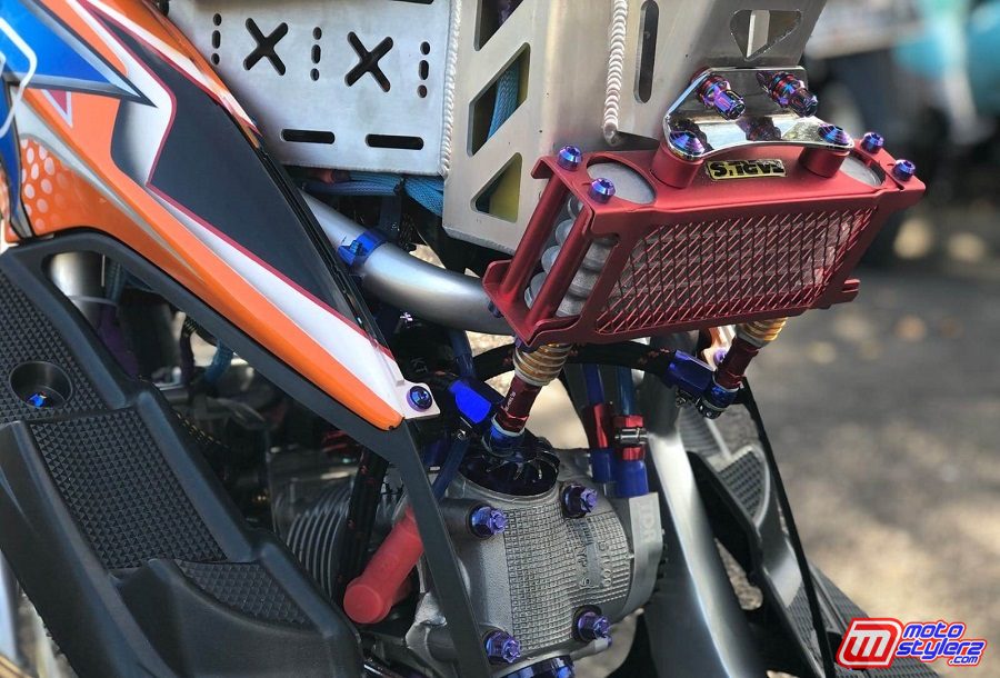 Bagasi-Tukar Model Coak, Oil Cooler Comot Merek Morin