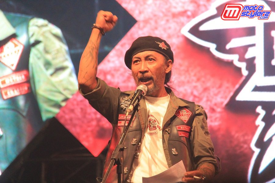 Pegi Diar (El Presidente BB1%MC Indonesia)-Respect Buat Seluruh Yang Hadir
