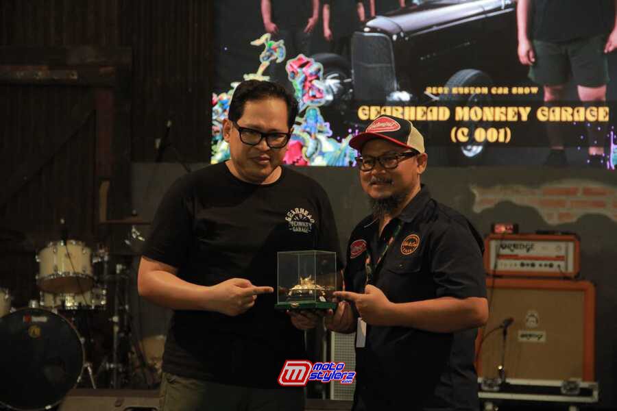 Gearhead Monkey Garage Berhasil Meraih The Best Kustom Car & Hotrod Show 