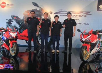 Management PT Daya Adicipta Motora Memperkenalkan New Honda CBR250RR di Kota Bandung