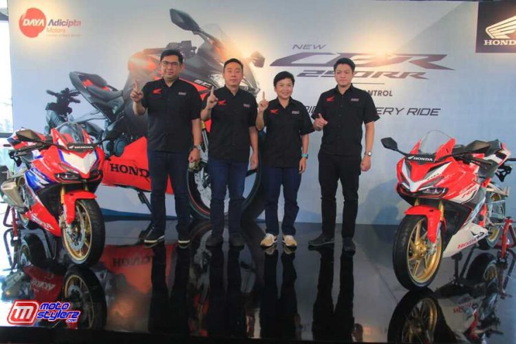 Management PT Daya Adicipta Motora Memperkenalkan New Honda CBR250RR di Kota Bandung