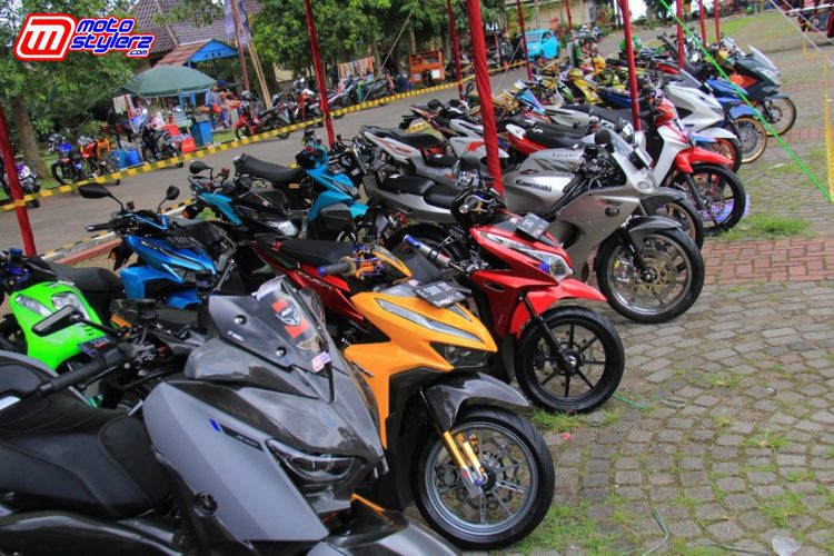 Pencinta Modifikasi Motor Semarakan Agenda Kuningan Otomotif Kuningan