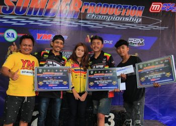 Robby Rizaldi (JU Matic Mix Rider), Anggi Gianturi (JU Matic Pemula) serta Lutfi Bocil (JU Cornerrace Pemula) Dapat Hadiah Istimewa Dari YM Racing Sinexo