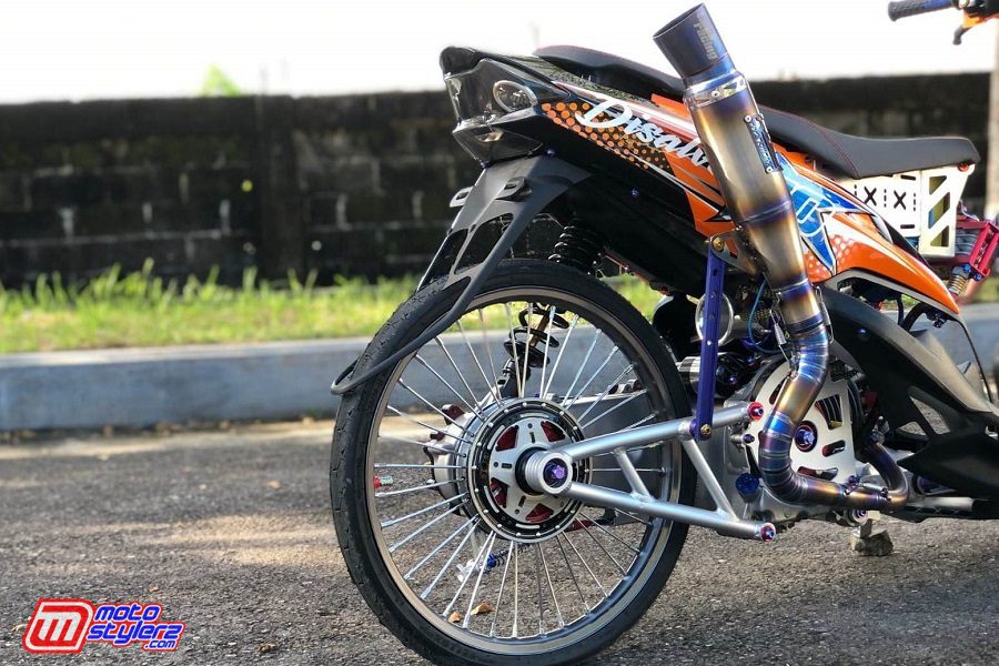 Swingarm A1 Tech-Kawal Mulus Roda Langsing Khas Racing Thailand