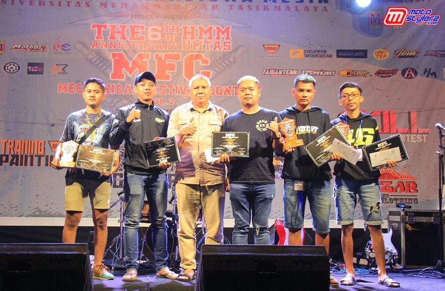 H.Acep Wagiman (Kaprodi) Menemani Juara 2T & 4T Fashion Style