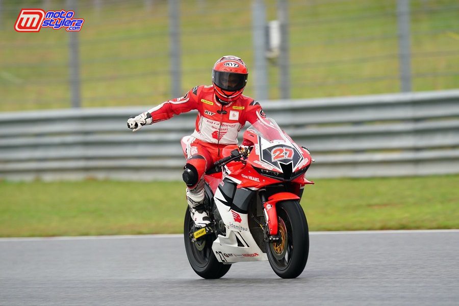Luapan Kegembiraan Andi Gilang Sabet 2 Podium Pertama