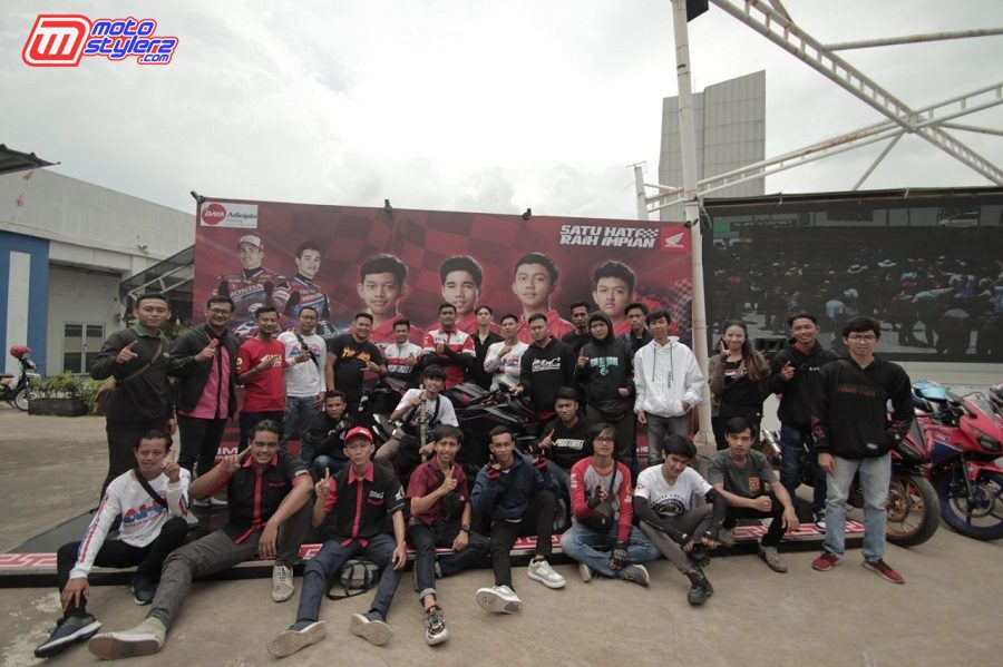 Momen Silaturahmi Perwakilan PT DAM Dengan Konsumen Setia Honda