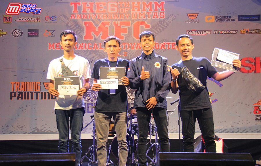 Peraih The Best TZM Modification-Surprise Award Untuk Pengguna Produk TZM Project