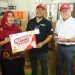 Promotion Manager DAM Demmy Firmansyah dan Manager CSR AHM Agus Subagja, ditemani kepada Kepala Dinas Penanaman Modal Pelayanan Terpadu Satu Pintu Kabupaten Cianjur dan Kepala Bidang Dinas Sosial Kabupaten Cianjur.
