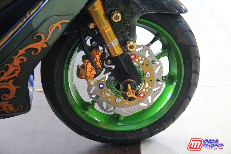 Roda Depan-Dipakemin Variasi Disc Serta Kaliper Nissin