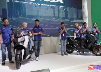 Yamaha Hadirkan XMAX Connceted Dalam Ajang IMOS 2022