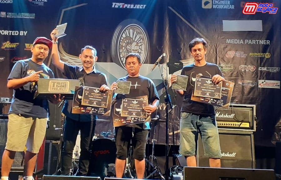 13. The Best TZM Project-Mantab Boyong Custom Trophy & Fresh Money-Diwakili Modifikator F1AT Concept Bike (FCB)
