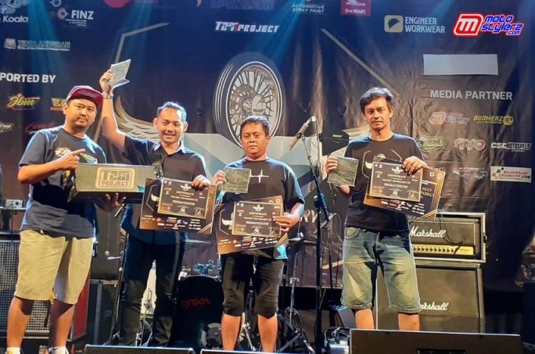 3 Juara The Best TZM Project Dapat Bonus Special, Didampingi Modificator Nasional Fiat Concept Bike