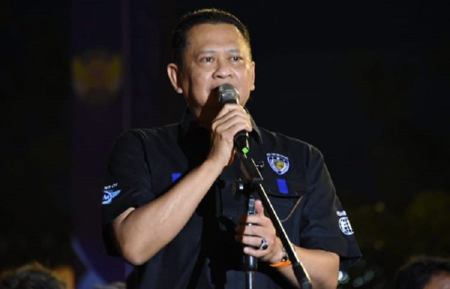 Ketua Umum Ikatan Motor Indonesia (IMI) Bambang Soesatyo Yang Juga Ketua MPR RI