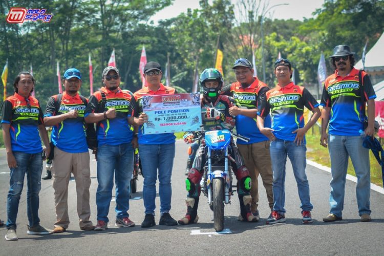 Resmob Subang Berikan Bonus Bagi Peraih Pole Position Sport 2T 150cc Std Open