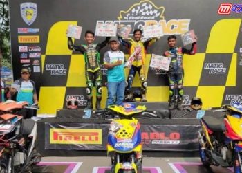 Robby Rizaldi (Pembalap YM Racing Mendominasi 4 Kelas Matic Open) Juga Juara Umum