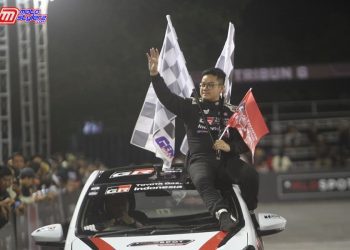 Anjasara Wahyu-Sukses Memborong 2 Titel Juara Nasional MLDSPOT Autokhana Championship Kejurnas Slalom 2022