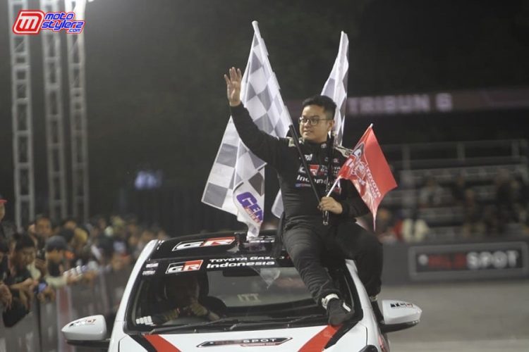 Anjasara Wahyu-Sukses Memborong 2 Titel Juara Nasional MLDSPOT Autokhana Championship Kejurnas Slalom 2022