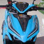 Bodi-Ditimpa Blue Colour, Nuansanya Elegant