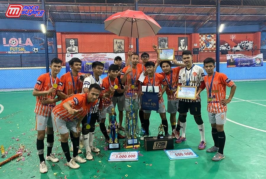 Juara Futsal Dapat Bonus Knalpot TZM Project