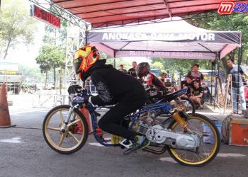 Mantab, 600 Stater Serukan Drag Bike Cimahi