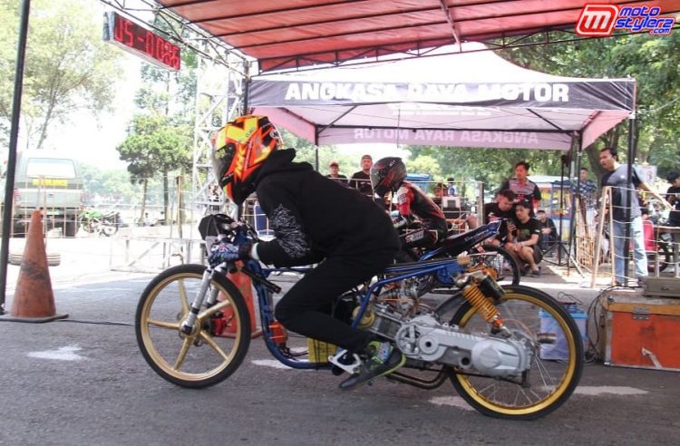 Mantab, 600 Stater Serukan Drag Bike Cimahi