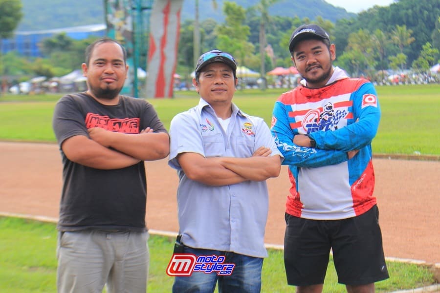 Saeful Hidayat Ditemani Bayu Prabowo & Doni (Kompak Hadirkan Road Race Seri Perdana Musim 2023)