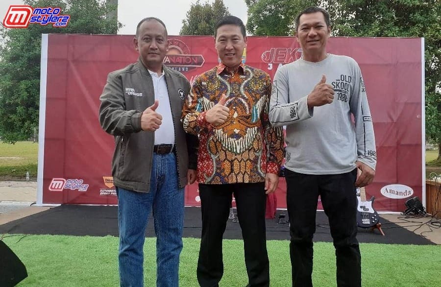 Brigjen Pol. Wisnu Handoko, S.I.K,.M.M (Kepala BNNP Jambi, ditemani Budi Yako, S.Kom dalam hal ini Komisi 4 DPRD Provinsi Jambi