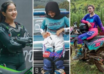 Intan Aboy,Risa, Sendy Amelia-Semangat Kibarkan Panji YM Racing Valvoline VND