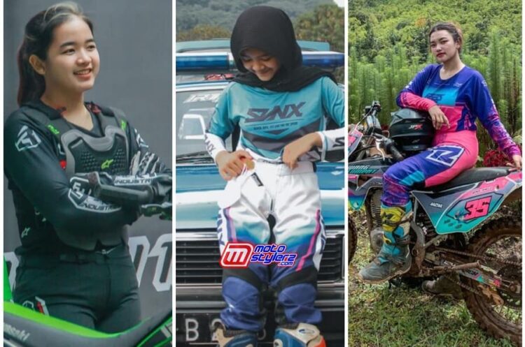 Intan Aboy,Risa, Sendy Amelia-Semangat Kibarkan Panji YM Racing Valvoline VND
