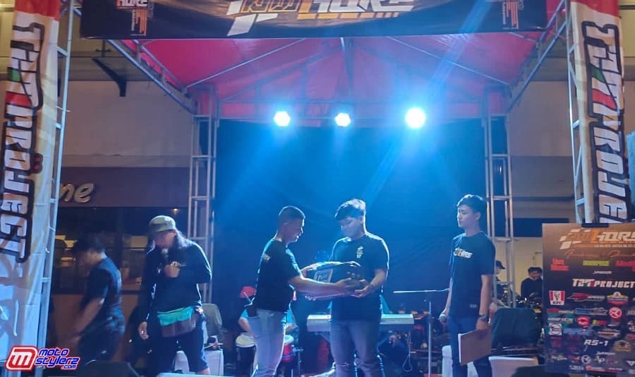 Momen Podium Juara Kontest, Dapat Bonus Part & Variasi TZM Project
