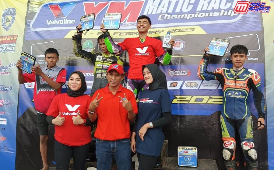 Podium-Juara Pertama Dapat Bonus Oli Valvoline Sobz