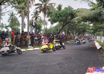 Ribuan Penonton Saksikan Road Race Pangandaran, Kemasan PT Pos Indonesia Some1Else (Minggu, 12-2-2023)