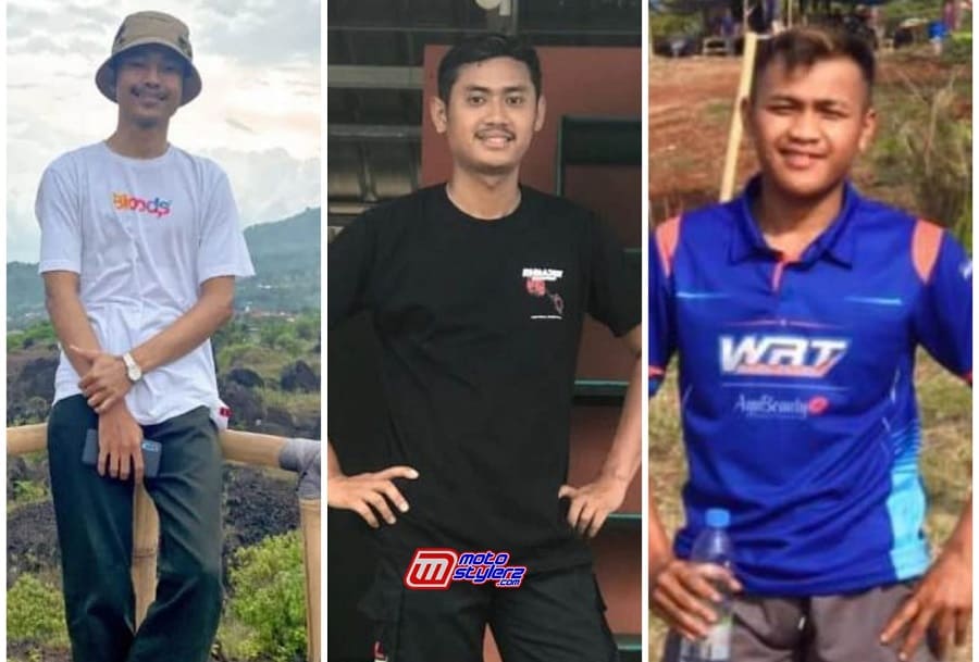 Roby RP, Aris Garayam, Ridwan Sanjaya