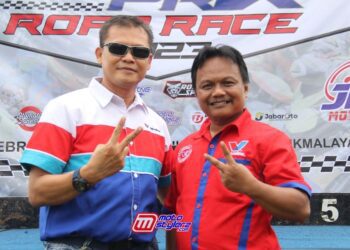 Yodi Rustandi (Kanan) Owner YM Racing Hadir Bersama Surya Dharma Selaku Sales Manager Area (Jakarta, Jabar & Sumbagsel)