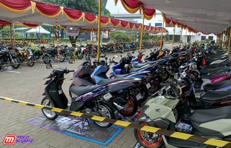 128 Modifikasi Motor Sukseskan Perhelatan Mesin Bersatu XIX Human Unisma Bekasi (18 Maret 2023)