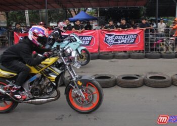 Hampir 400 Stater Serukan Kalender Drag Bike Sumber Production (Cimahi)