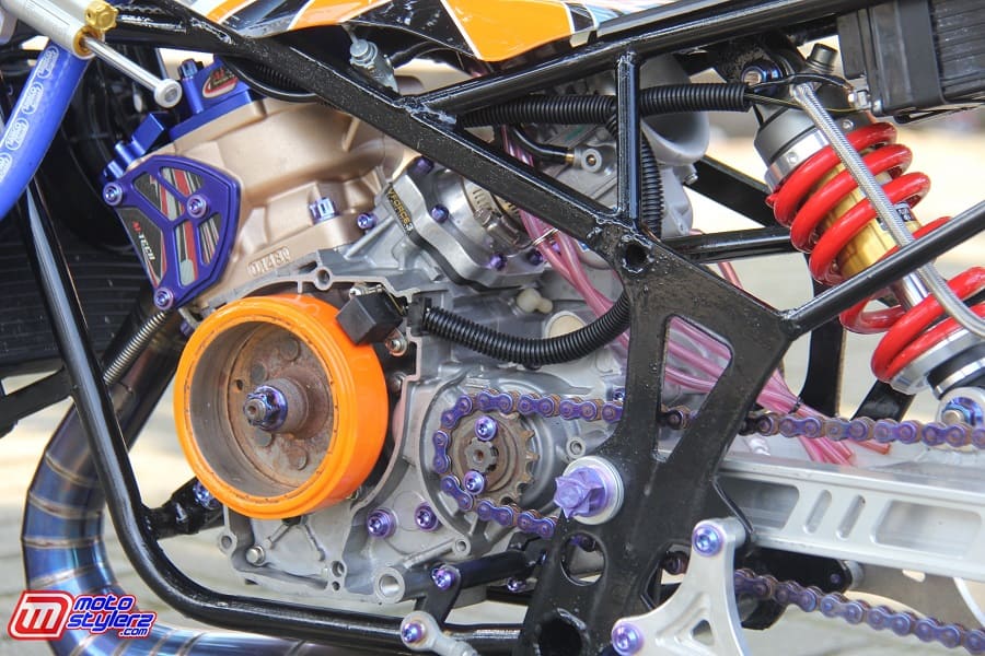 Jantung Pacu-Kombinasikan Part Racing Branded, Power Meningkat Tajam